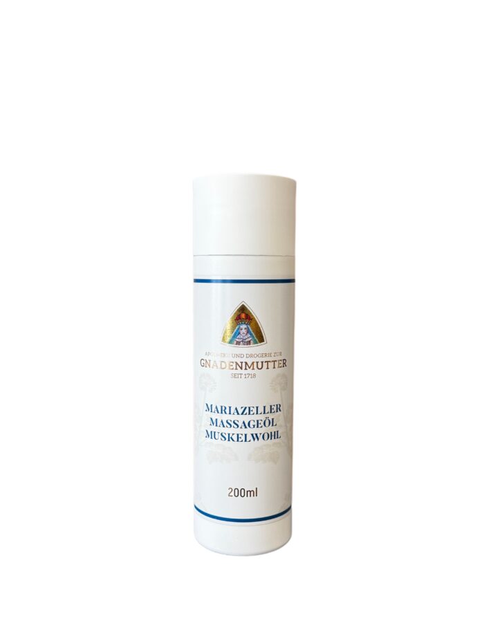 Aceite de masaje Mariazell para el bienestar muscular