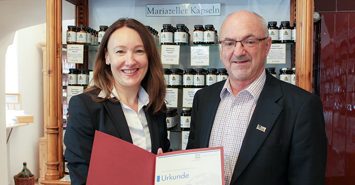 Apotheke „Zur Gnadenmutter“ in Mariazell UNESCO Kulturerbe