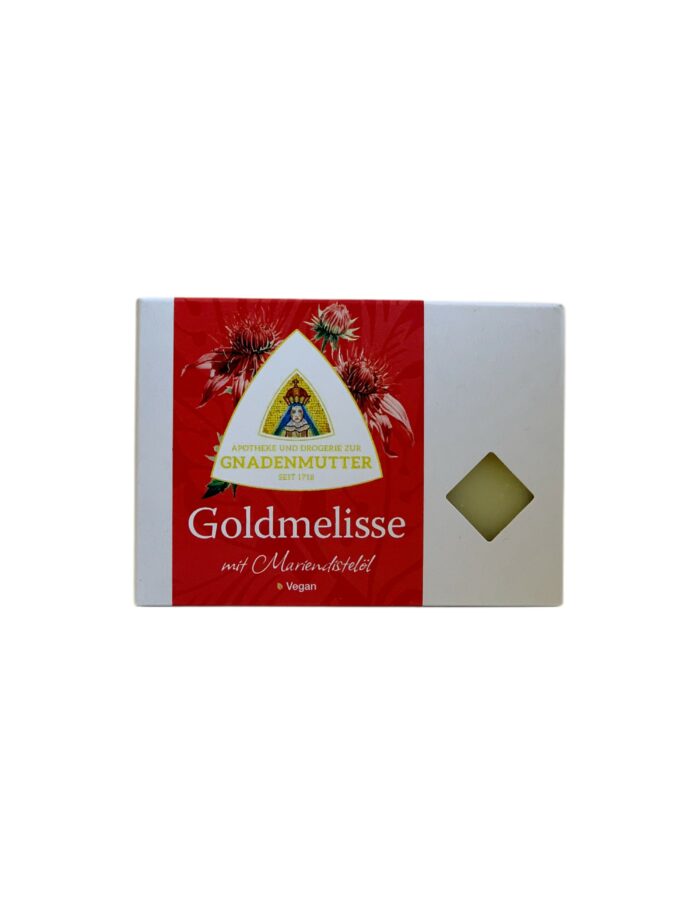 Goldmelissenseife mit Mariendistelöl