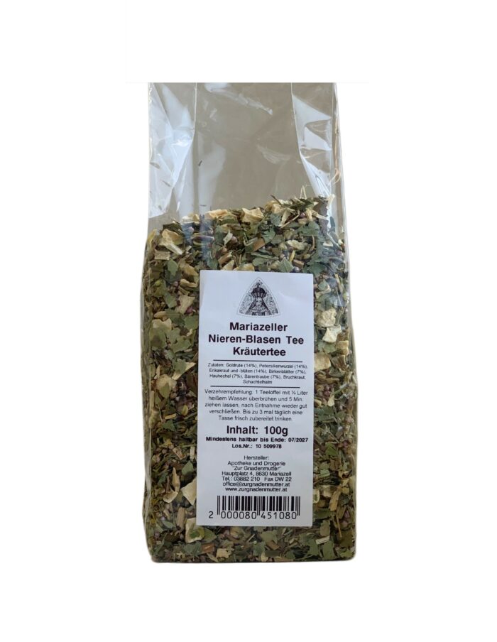 Recambio de té Mariazell para los riñones y la vejiga sin lata